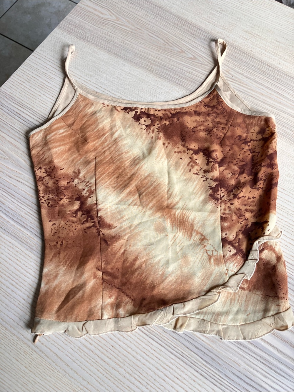 vintage y2k sheer cami top